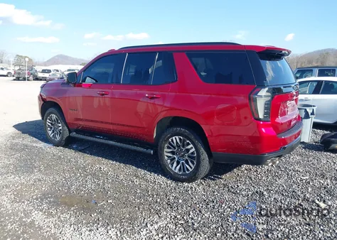 2025 Chevrolet Tahoe 4Wd Z71 from USA, damaged, VIN 1GNS6PRD1SR215348